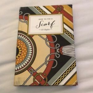 How to Tie a Scarf Book. 2 books